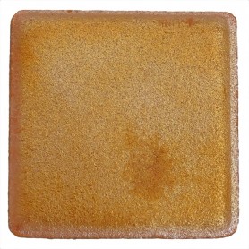 Emaux de Briare métallisés couleur OROÏDE orange pour mosaïque 2,5 × 2,5 cm