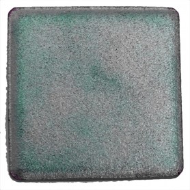 Emaux de Briare métallisés couleur CHROMURE bleu gris pour mosaïque 2,5 × 2,5 cm