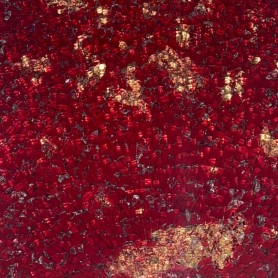 Crackle marbrée couleur ROUGE DORÉ 15 × 20 cm