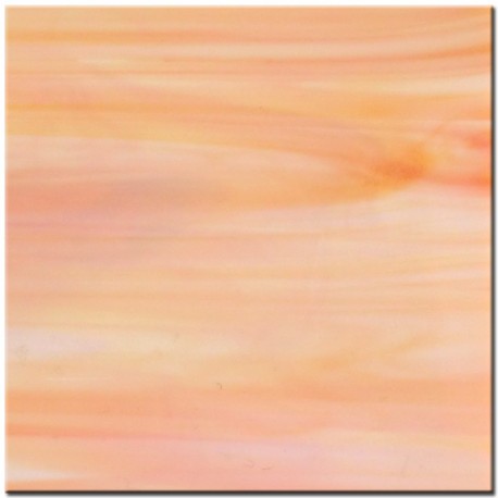 Tiges de verre PÊCHE orange clair 18 × 2 cm