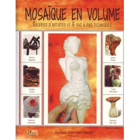 Livre Mosaïque en volume de Muriel Ligerot aux éditions Couleurs Mosaïques