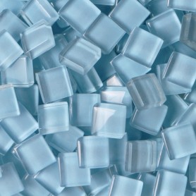 Pâtes de verre translucides Océan 1 × 1 cm