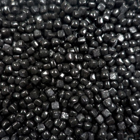 Micro-cubes 5 × 5 mm couleur GRAVILLON noir pour mosaïque