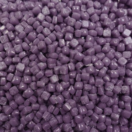 Micro-cubes 5 × 5 mm couleur AUBERGINE violet pour mosaïque