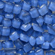 Cailloux de verre Bleuet bleu