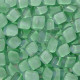 Cailloux de verre Carambole vert