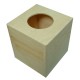 Boîte à mouchoirs en bois carrée pour mosaïque 13 × 13 × 14 cm