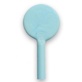 Sticks de verre CELESTE CHIARO bleu ciel Effetre Murano 20 cm de long et 5-6 mm de diamètre