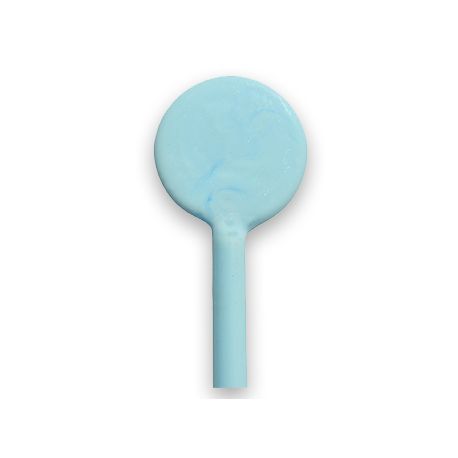 Sticks de verre CELESTE CHIARO bleu ciel Effetre Murano 20 cm de long et 5-6 mm de diamètre