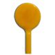 Sticks de verre GIALLO LIMONE jaune moyen Effetre Murano 20 cm de long et 5-6 mm de diamètre