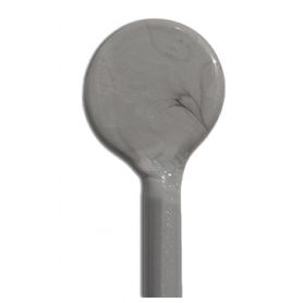 Sticks de verre GIALLO CHIARO gris clair Effetre Murano 20 cm de long et 5-6 mm de diamètre