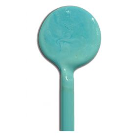 Sticks de verre opaque TURCHESE CHIARO turquoise clair
