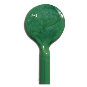 Sticks de verre VERDE ERBA vert feuille Effetre Murano 20 cm de long et 5-6 mm de diamètre