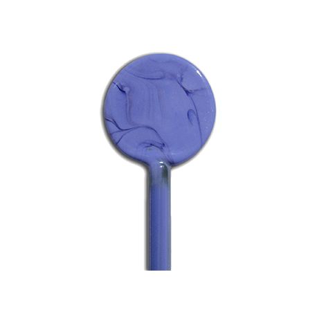 Sticks de verre PERVINCA SCURO bleu pervenche Effetre Murano 20 cm de long et 5-6 mm de diamètre