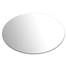 Miroir ovale nu 13x20 cm pour customiser un support en bois