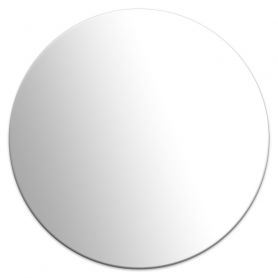 Miroir nu 18 cm de forme ronde idéal pour customiser un support en bois