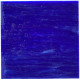 Plaque de verre BLEU CÉLESTE bleu roi 18 x 18 cm