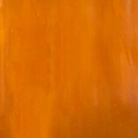 Tige de verre TANGERINE orange foncé 18 × 2 cm