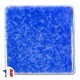 Emaux de Briare couleur ASTER bleu azur brillants pour mosaïque 2,5 × 2,5 cm