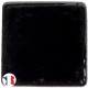Emaux de Briare couleur PRUNELLE noir brillants pour mosaïque 2,5 × 2,5 cm