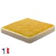 Emaux de Briare POLLEN jaune brillants pour mosaïque 2,5 × 2,5 cm au m2 vendus par boîte de 9 plaques