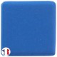 Emaux de Briare Mazurka couleur GALÈNE bleu azur mats pour mosaïque 2,5 × 2,5 cm vendus par 100 g