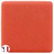 Emaux de Briare Mazurka couleur MINIUM orange foncé mats pour mosaïque 2,5 × 2,5 cm vendus sur filet