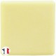 Emaux de Briare Mazurka couleur BENTONITE jaune pâle mats pour mosaïque 2,5 × 2,5 cm vendus sur filet